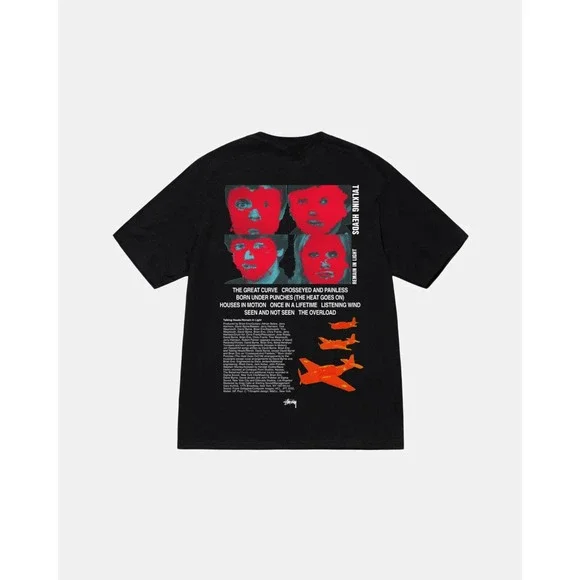 トップス Stussy-Talking Heads Remain in Light Tee Stussy x TALKING HEADS REMAIN IN LIGHT TEE BLACK | eBay